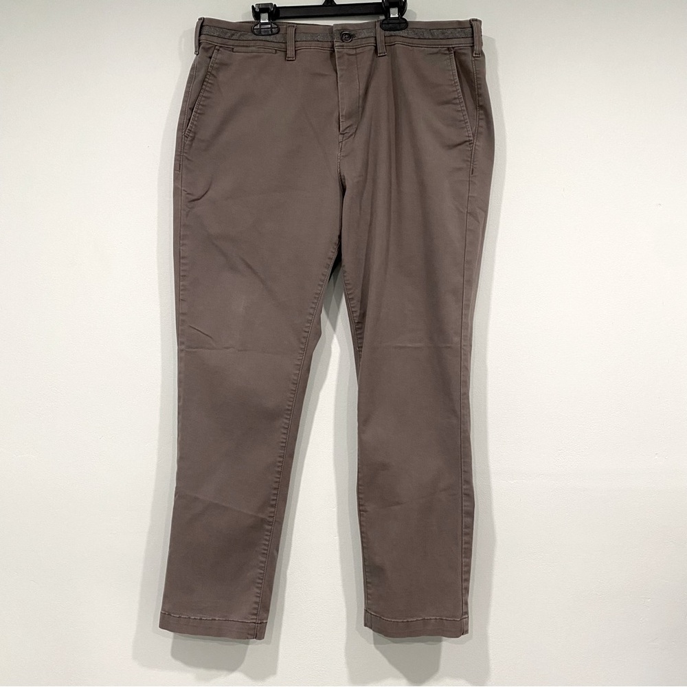 Express 365 Comfort Slim Pant Grey Men's 36 x 30